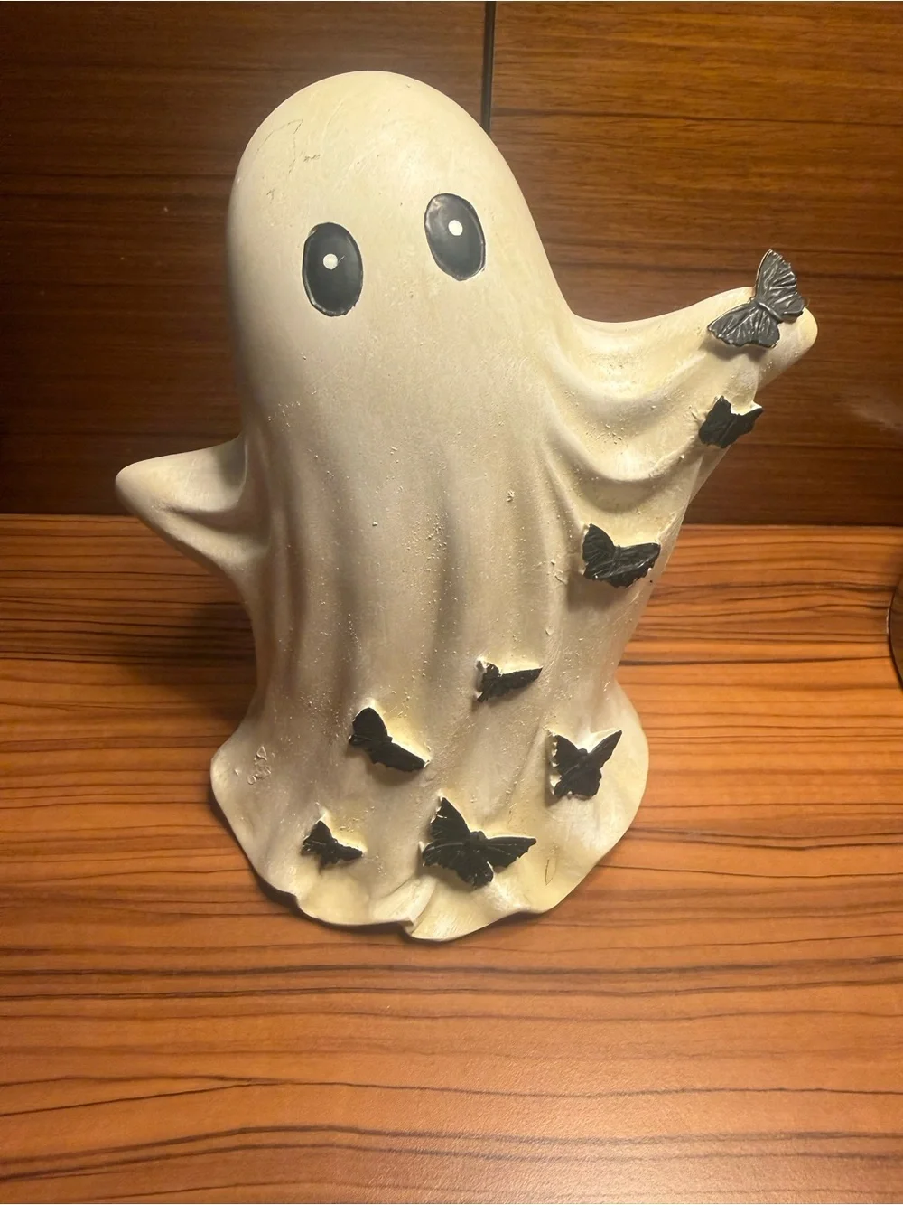 Martha Stewart Ghost with Black Butterflies, Martha Stewart Butterfly Ghost